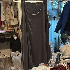 Grey Athleta baggy top